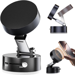 Vacuum magnetic attraction bracket